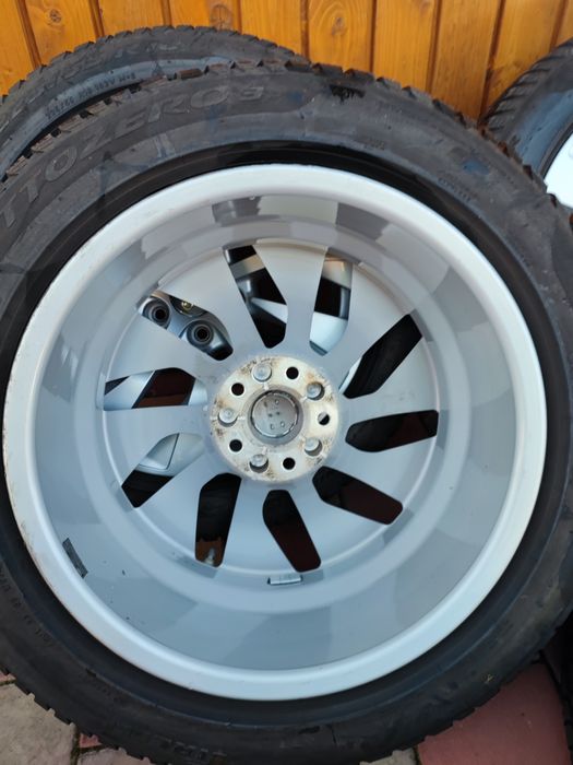 Jante-anvelope originale audi A7 A6 A5 A4 225 55R18 Pirelli iarna 2021