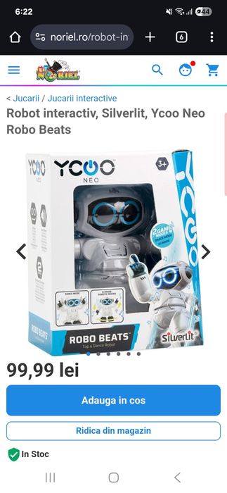 roboțel electric