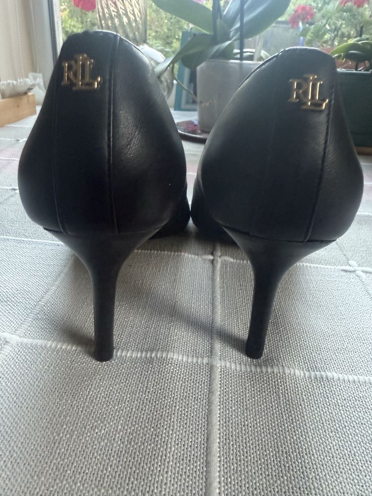 Обувки Ralph Lauren, 37 номер, черни и кафяви
