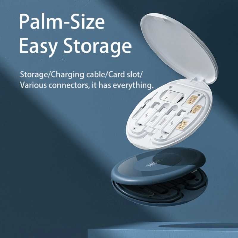 Remax RC-190 Multifunctional Fast Charge Data Cable Storage Box Holder