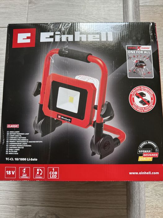 Lampa Einhell cu incarcator si acumulator