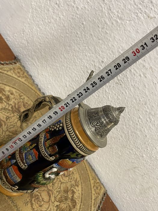 Немска чаша за бира с калаен капак