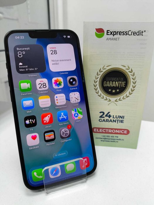 iPhone 13 128Gb 87% bateria (Ag43 Falticeni B3700) - 24 luni garantie!