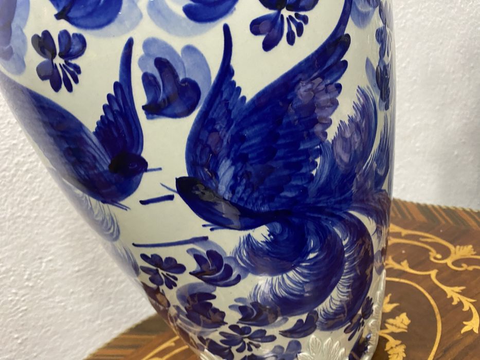 Голяма порцеланова ваза от белгия