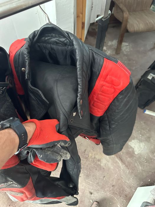 Кожено яке за мотор с защита