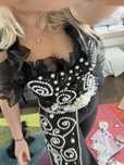 Vand accesorii costum popular stilizat/corset/brau/sort