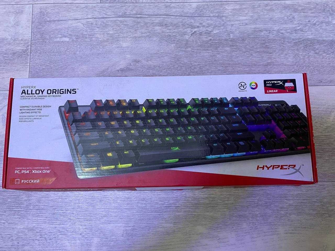 Новая HyperX Alloy Origins игровая механическая клавиатура