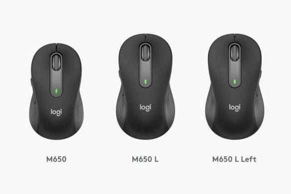 НОВАЯ! ТИХАЯ! Беспроводная Мышь. Logitech M650 L , Розовая.