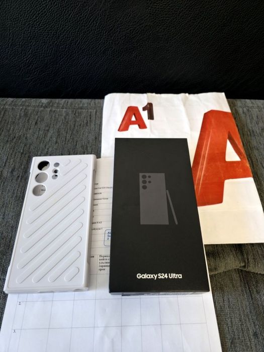 512GB Samsung S24 Ultra A1 Гаранция 2026г. Black / Черен