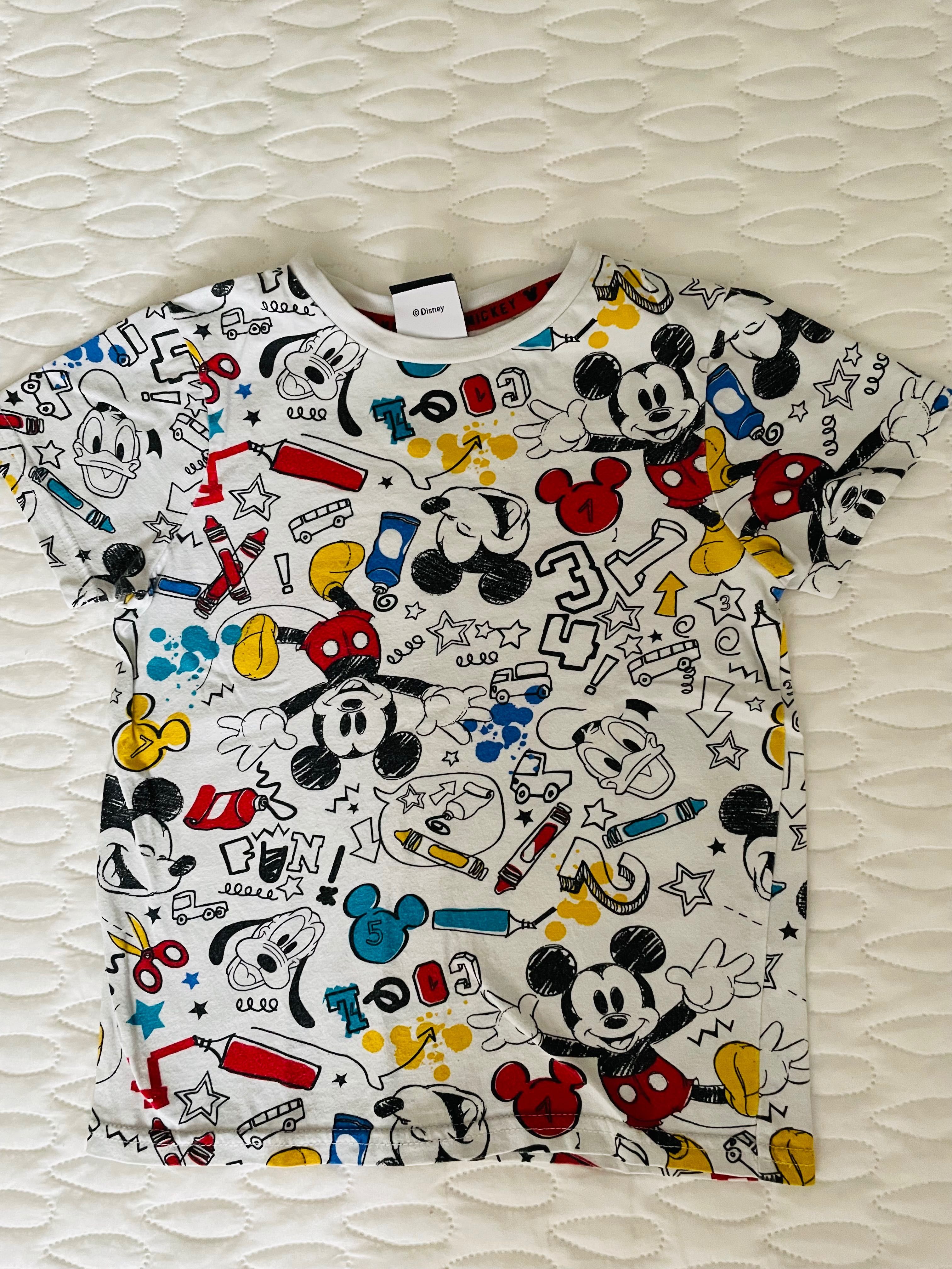 Trei  tricouri Disney Mickey Mouse