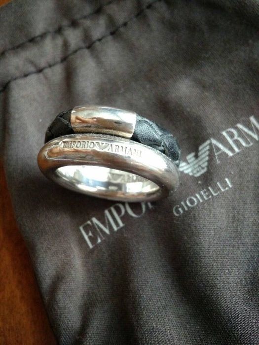 Уникална Сребърна халка Emporio Armani