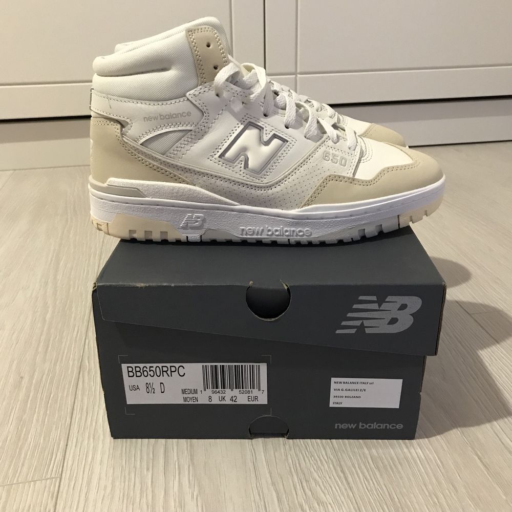 New Balance BB650RPC  - Sneakers high - off white beige