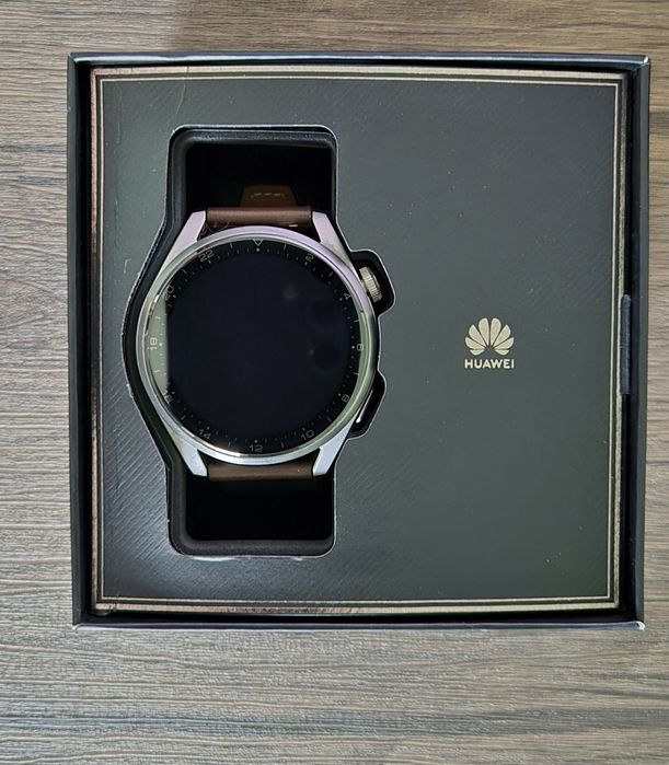 Huawei watch 3 pro brown leather 48mm