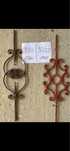 Fier forjat ornamente balustrada