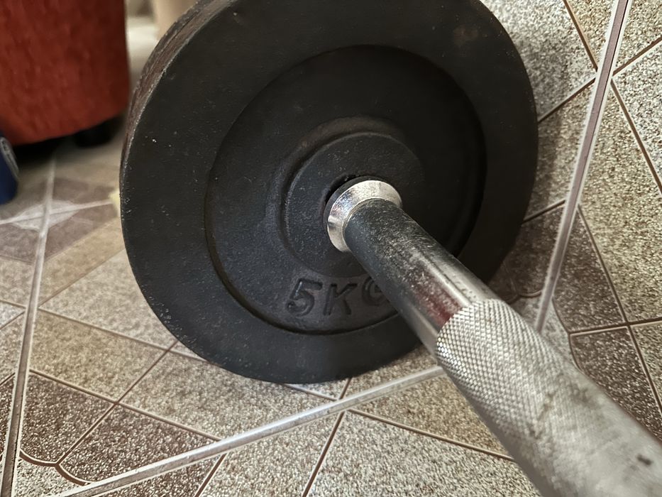 Discuri gantere 10 kg si kettlebell