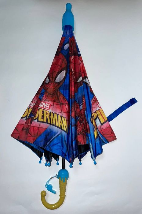 Детские зонты, человек паук, бэтман, эльза, принцессы.