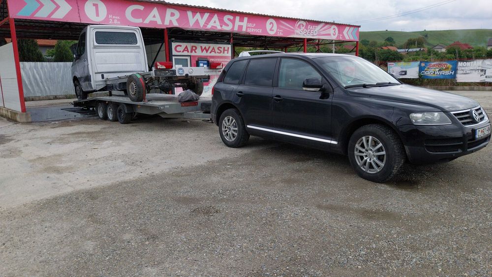 Tractari Dube Non-Stop platforma Dej Cluj Napoca