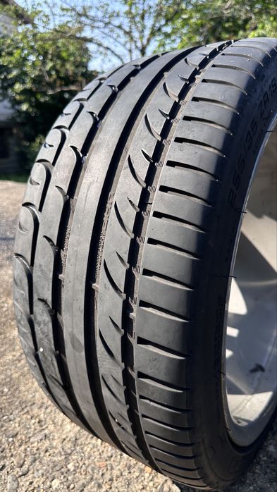 Оригинални джанти 18 цола за Mercedes Спорт пакет 5x112 + летни гуми