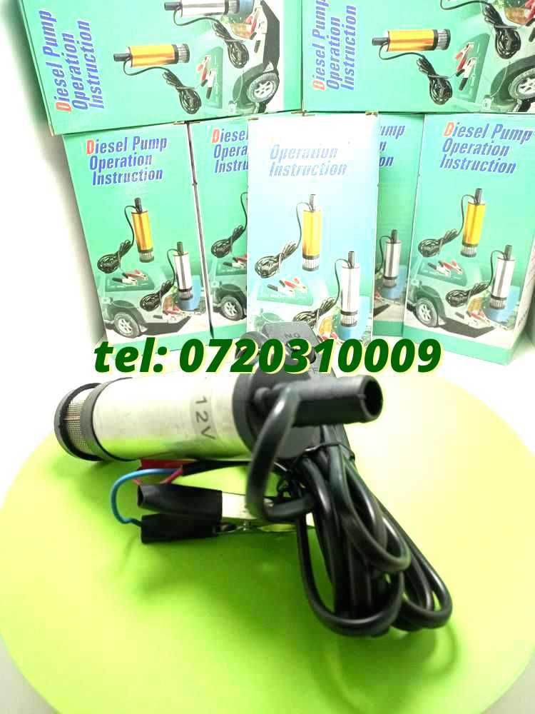 Pompa Submersibila Transfer Orice Lichid Vin Motorina 12lminut 12v