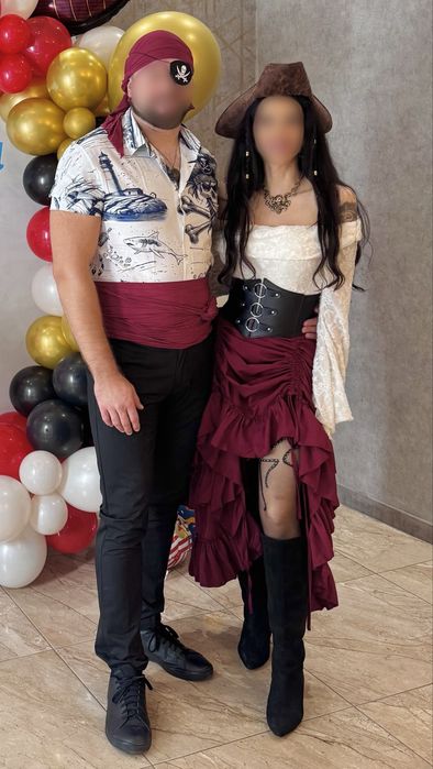 Пиратски костюм - мъжки: за детски рожден ден, Хелоун, парти