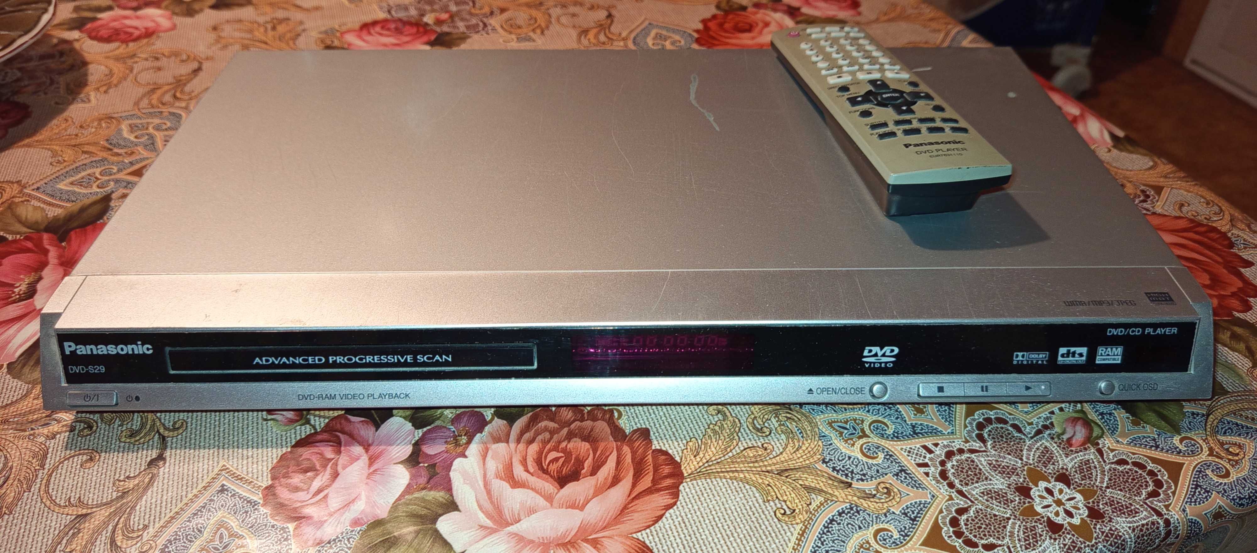 Panasonic/s,29/DVD/CD/JPEG/player-2005г