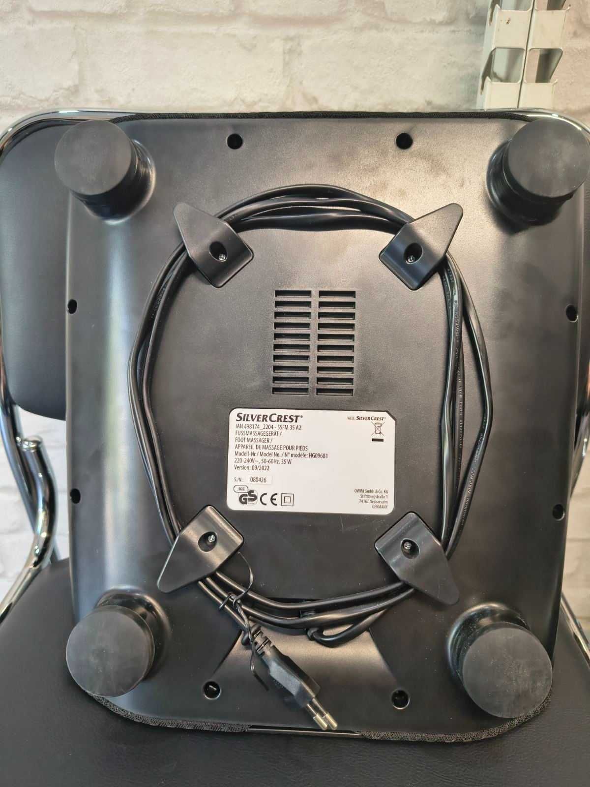 Масажор за крака SilverCrest SSFM 35 A2 – 35W