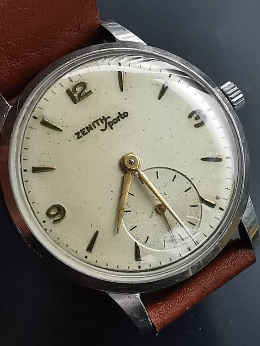 Ceas Zenith Sporto Int Manuala Funcționează Excelent!