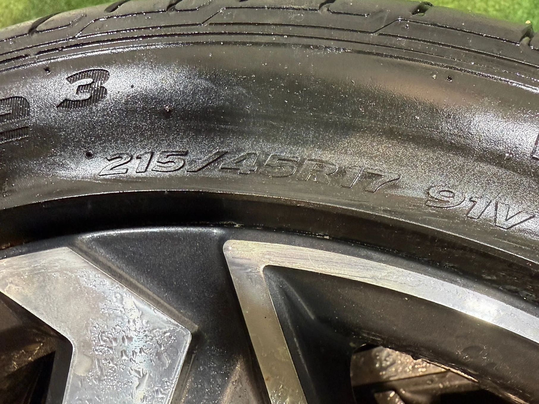 JANTE + CAUCIUCURI 4x100 215/45R17 91V HYUNDAI I20 1.0 BENZINA 2024 2020-2024