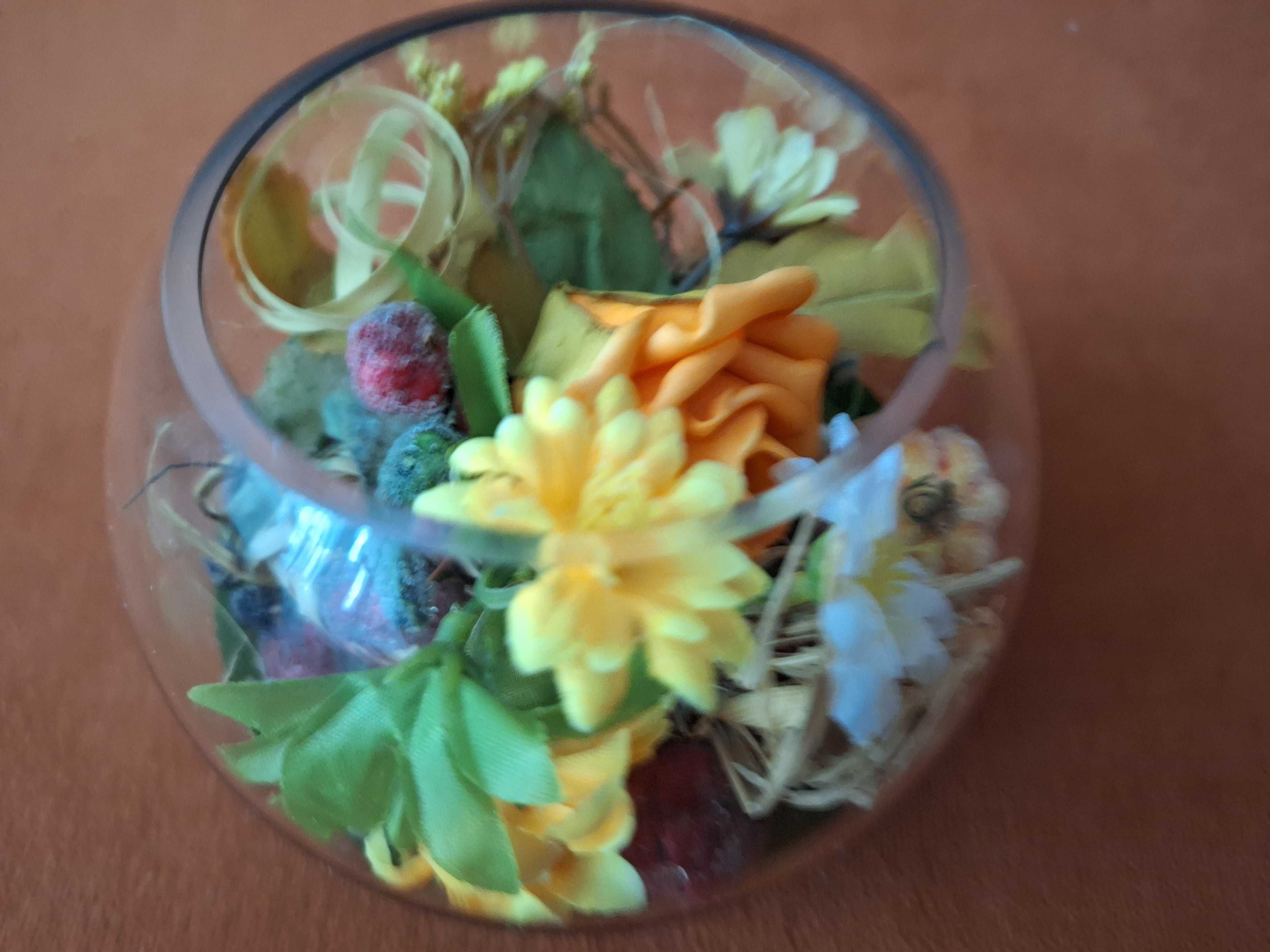 Vechi - Bol confectionat din sticla - Decor