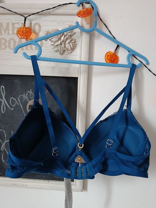 Sutien nou sexy cu model bondage cu pietricele 75C