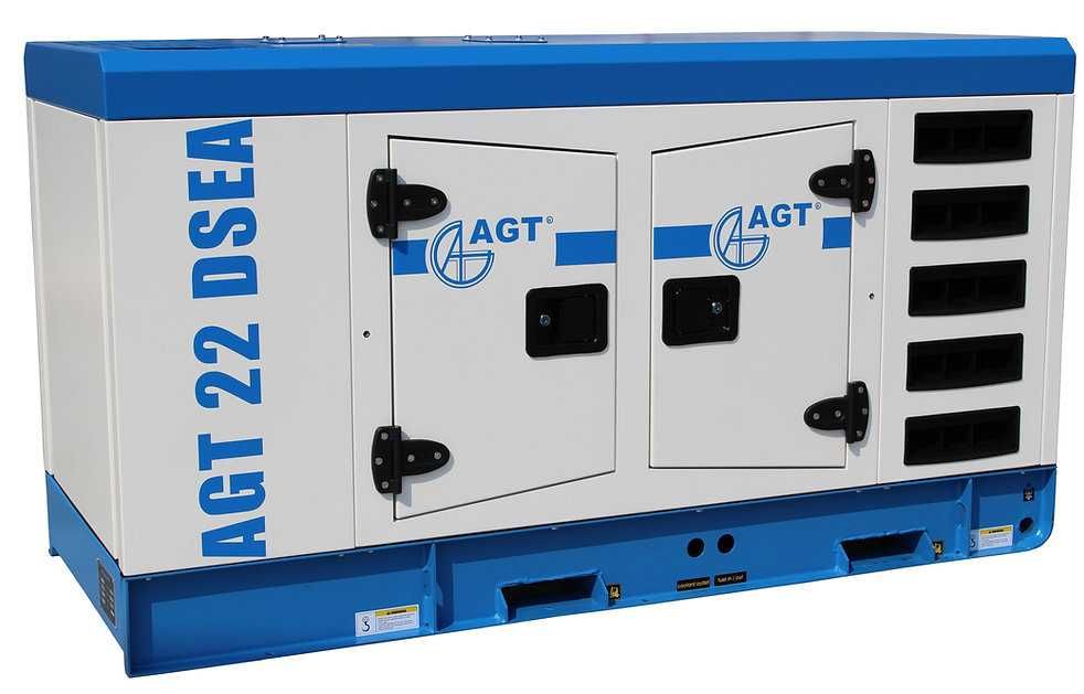 Generator diesel triafzat AGT 22 DSEA 400V 22kVA stationar cu ATS S22