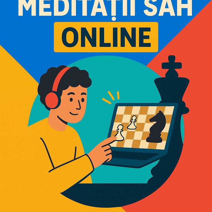 Meditații șah online – răbdare și explicații clare