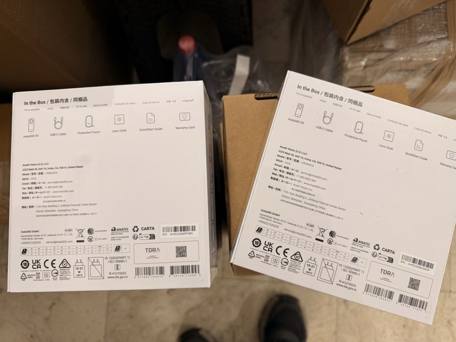 Camera actiune insta360 x5 8k satin white limited edition sigilate