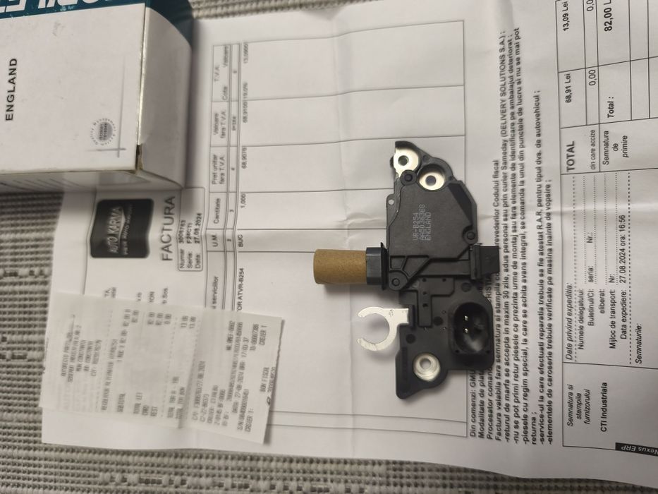 Releu regulator tensiune/ cărbuni alternator vw golf 4 1.4 16v
