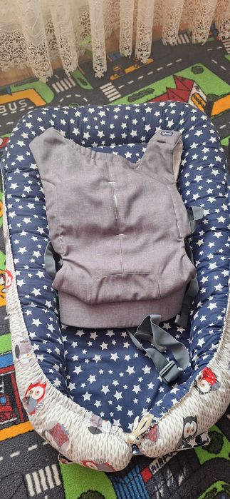 Baby Nest + 8 perne , cadou marsupiu Chicco