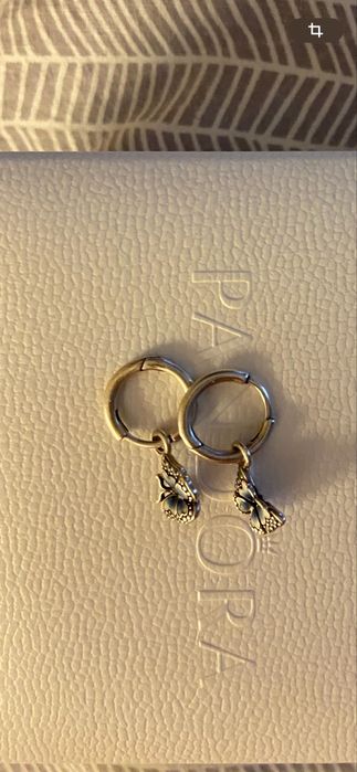 Cercei Pandora cu cristale zirconiu