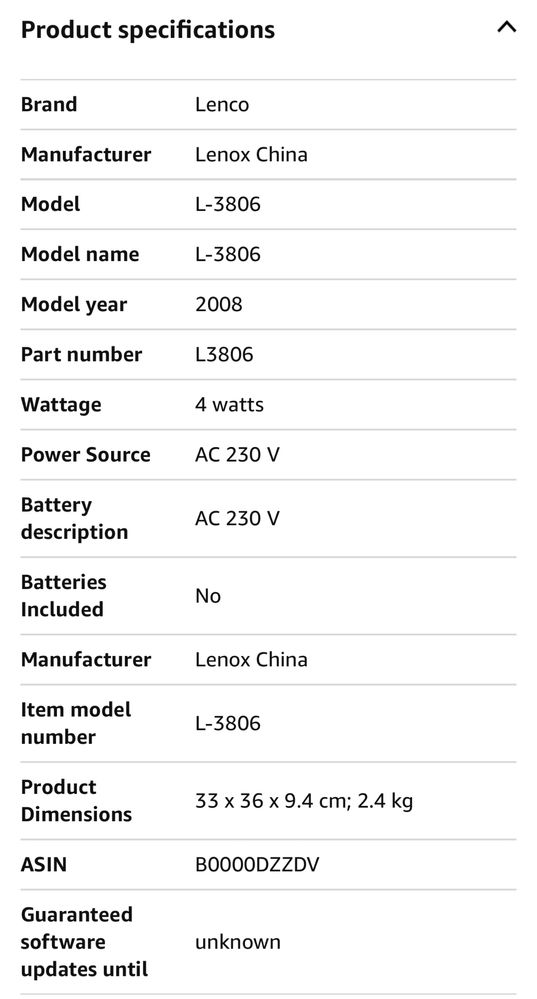 Грамофон Lenco L3806