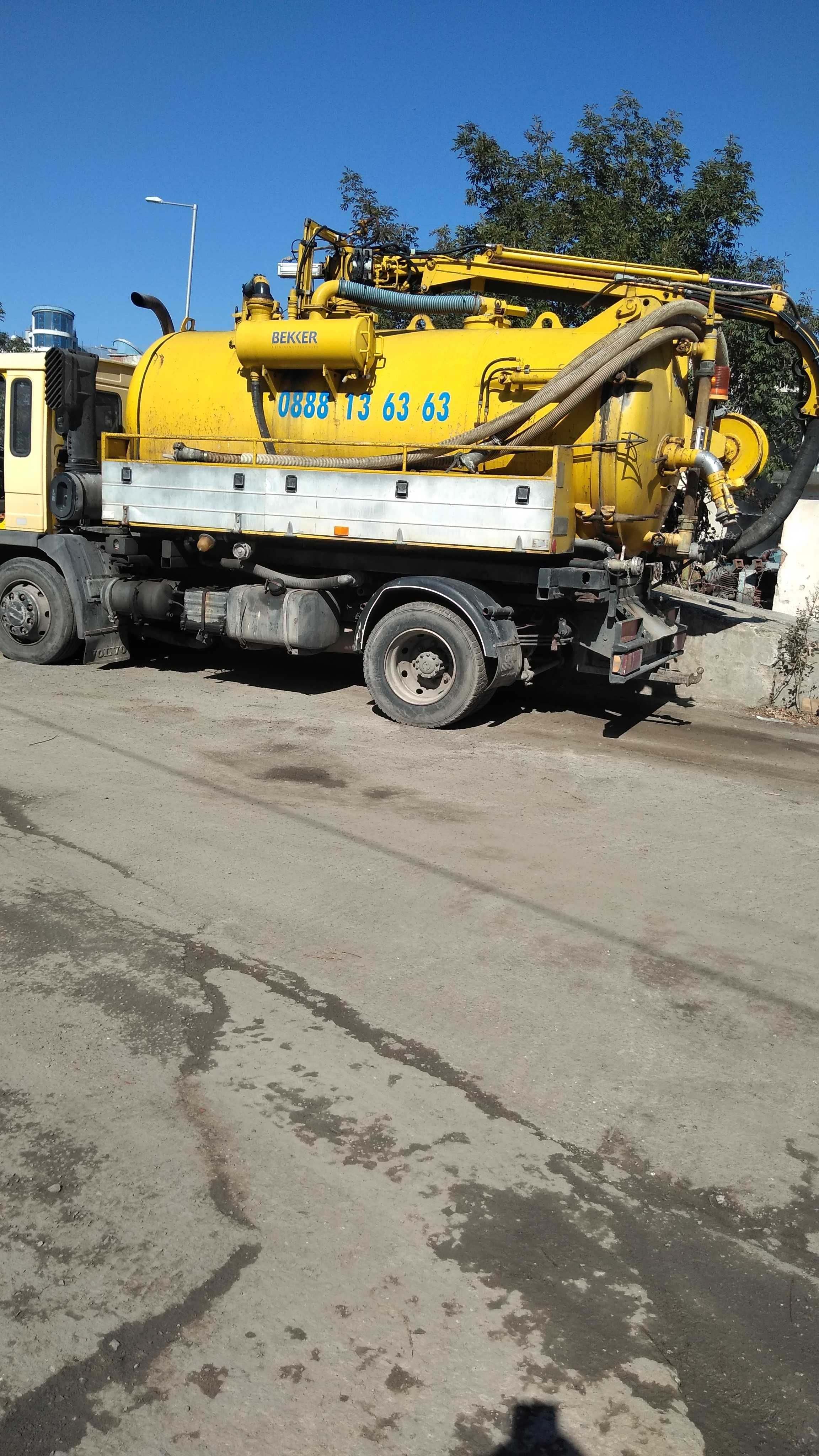 Volvo FL6 фекалка/вома