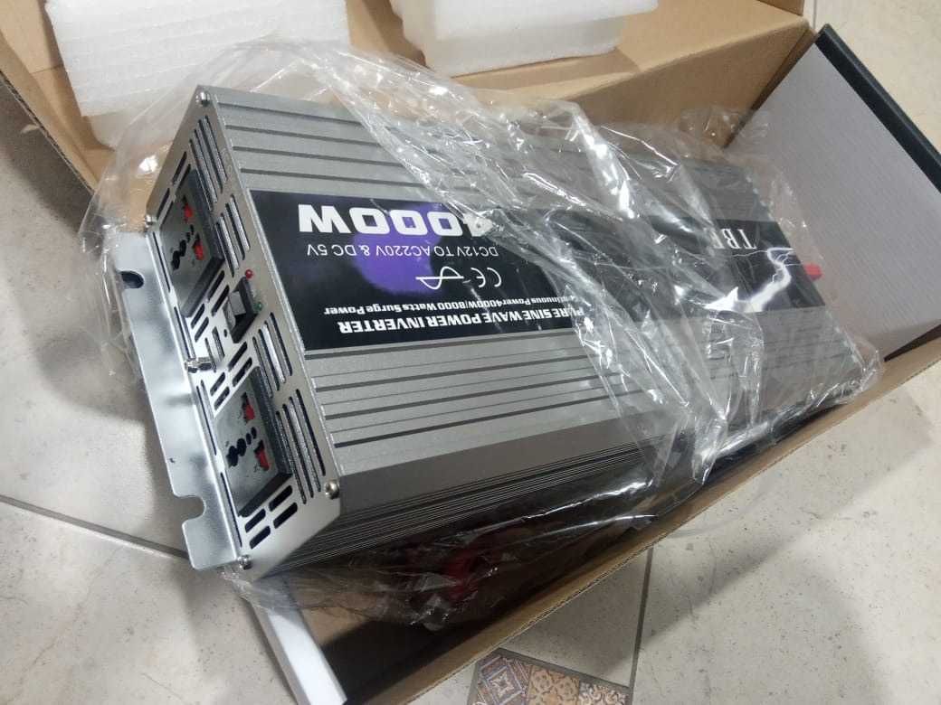 инвертор (чистый синус) инвертор TBE 4000w 12в/220в и другие инверторы