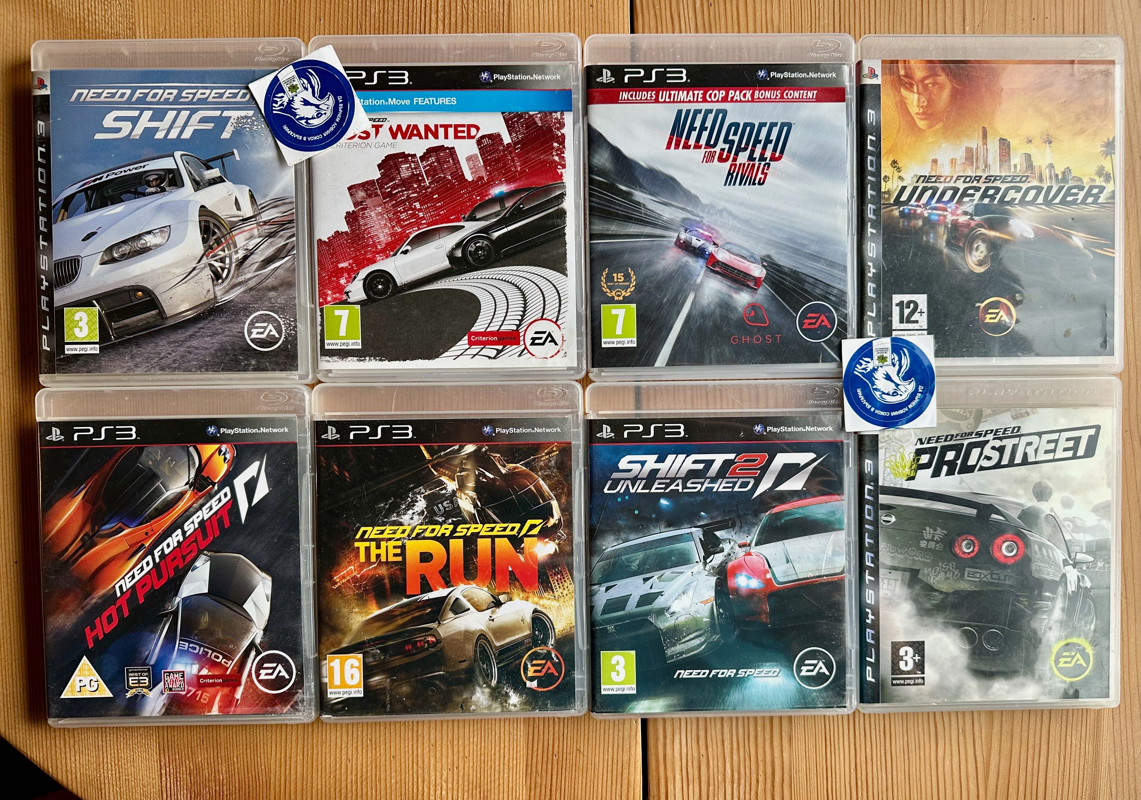 NFS Need For Speed Collection НФС PlayStation 3 PS3 ПС3