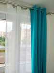 Draperie turcoaz de calitate