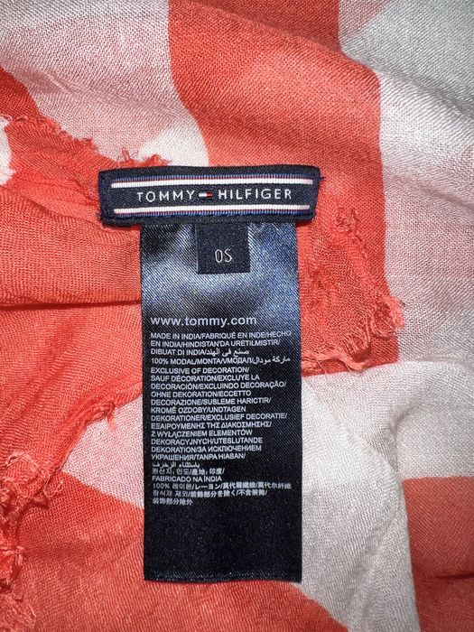 Eșarfa Guess și Tommy Hilfiger originale