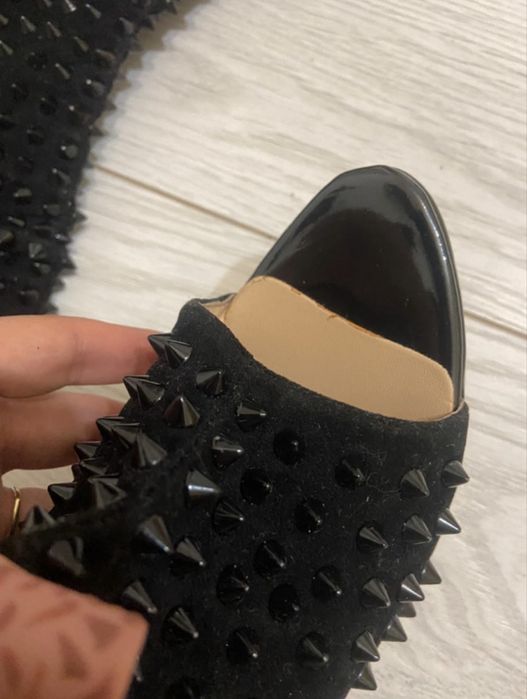 Christian Louboutin Guerilla Suede Spiked