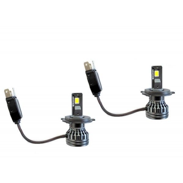 Лед Led Крушки Mitutoyo 12 & 24 волта H-7,H-1,H-4 с къс вентилатор