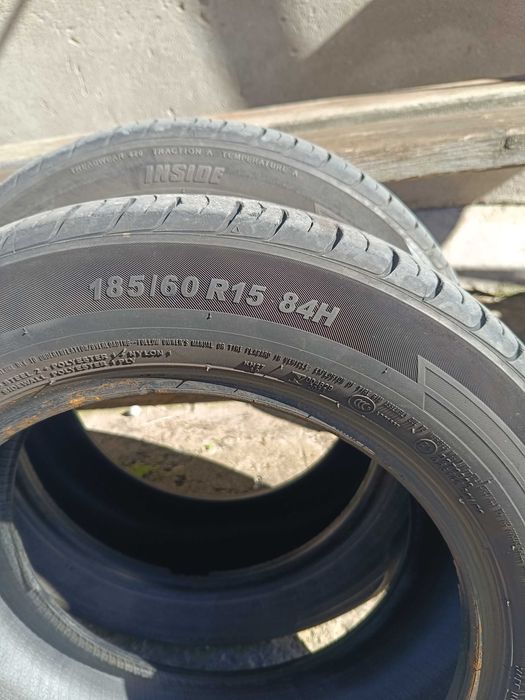 4 Летни гуми Kumho, 185/60/R15, dot 25/16