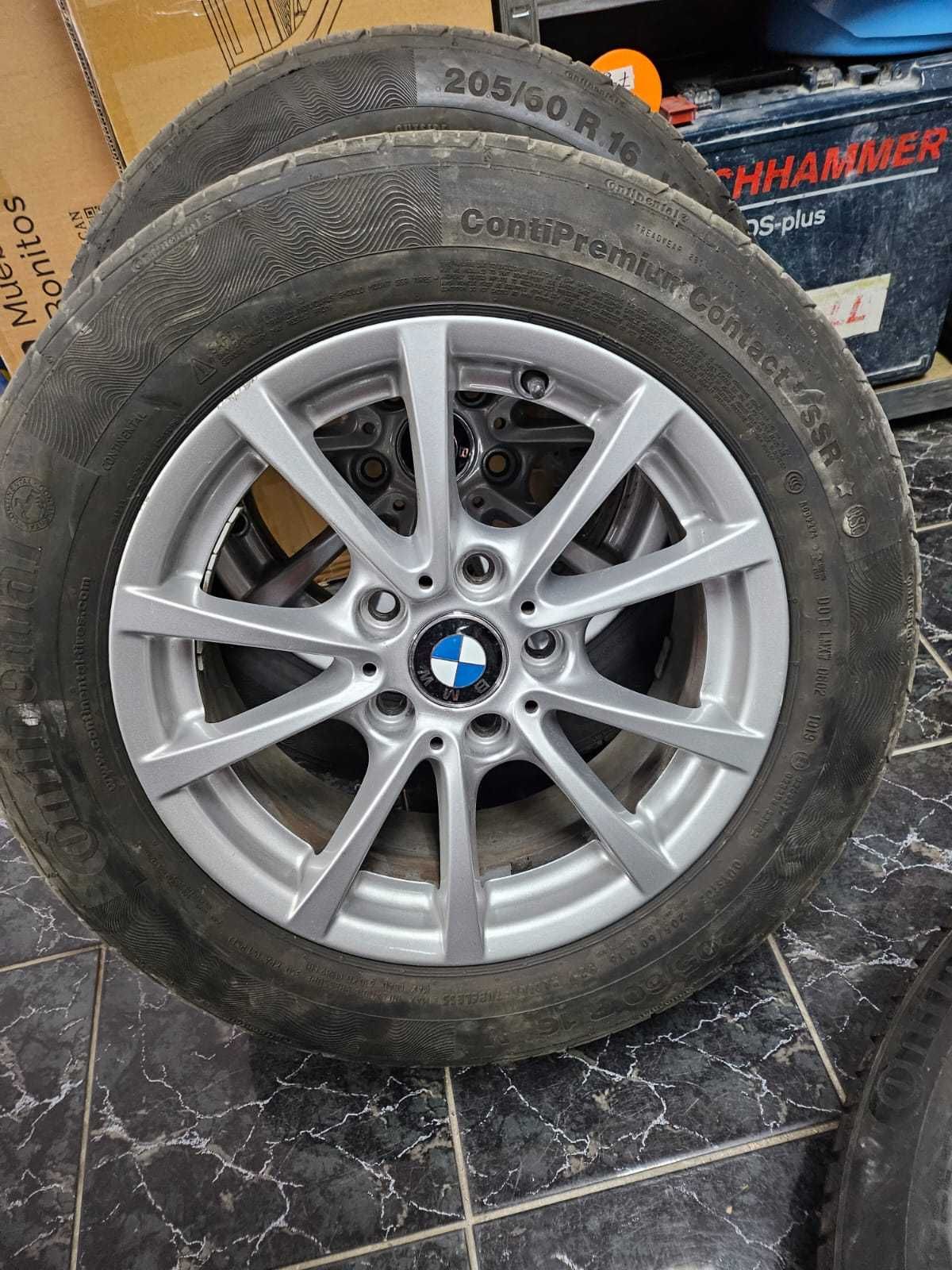 F30 205/60/16  джанти с гуми Continental