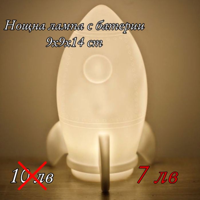 Детски нощни лампи