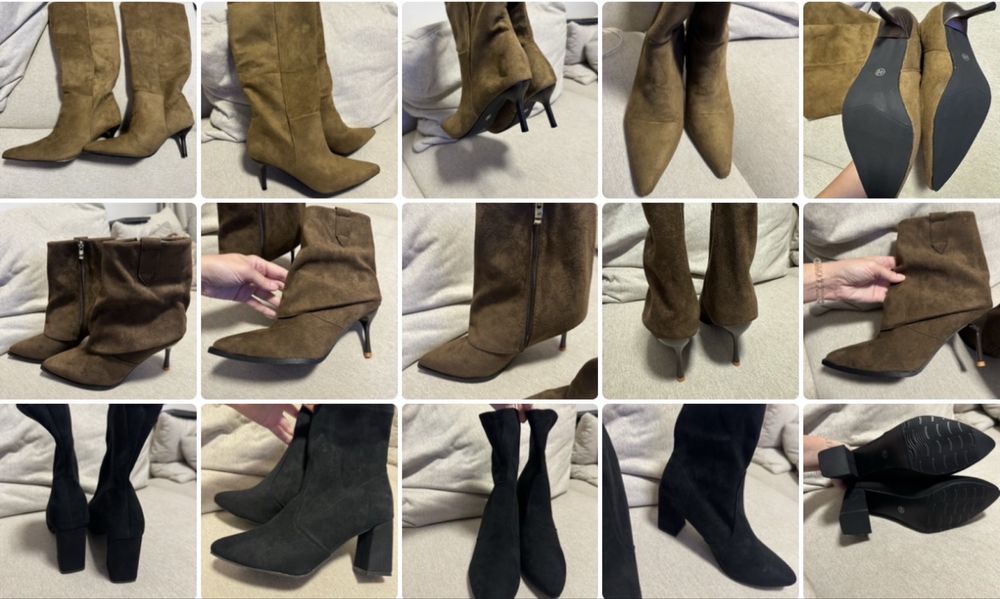 Ботуши  велур различни модели N 39