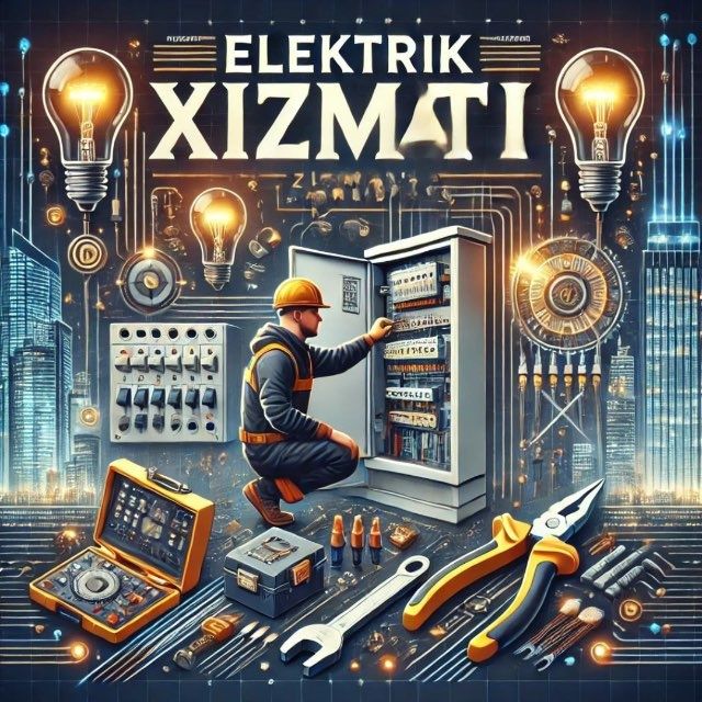 Elektr montaj ishlari.
Quyosh panellari o‘rnatish
Kamera o‘rnatish
Dam