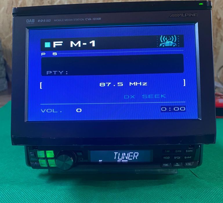 Cd /Dvd player Alpine CVA 1014R adaptor BT-Usb -Nou Raritate